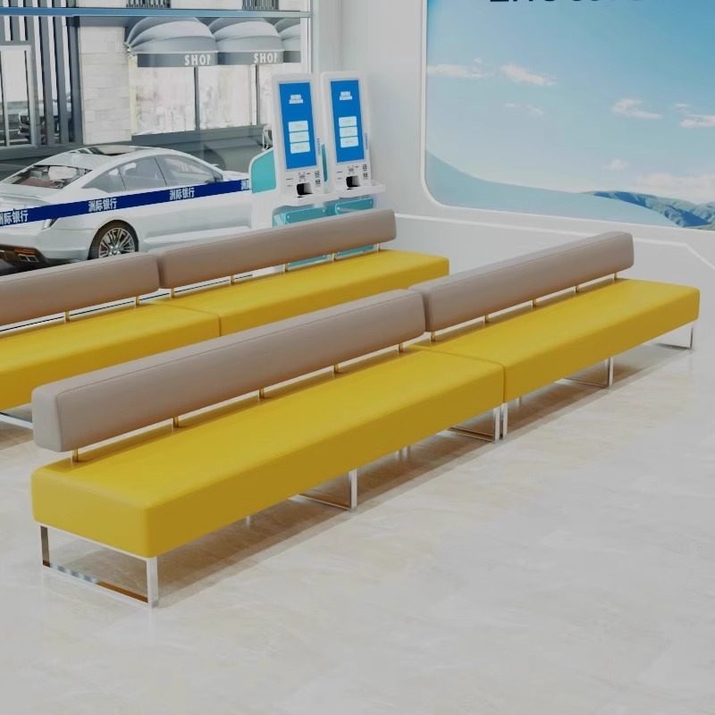 Dental Reception Sofa, Training Institution, Beauty Salon, Rest Area, Long Bench Seating, Bank, Hotel Lobby Booth Dental Reception Sofa, Training Institution, Beauty Salon, Rest Area, Long Bench Seating, Bank, Hotel Lobby Booth