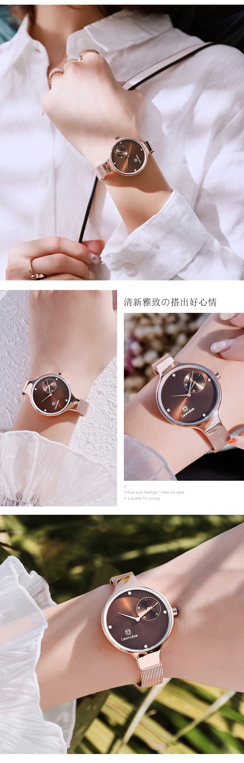 Montre bracelet pour Femme LEONIDAS     - Ref 3271161 Image 20