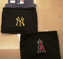 MLB USA Baseball New York Yankees Los Angeles Angels YANKEES Autumn Winter Neck Scarf Windproof Warm Snow Cap