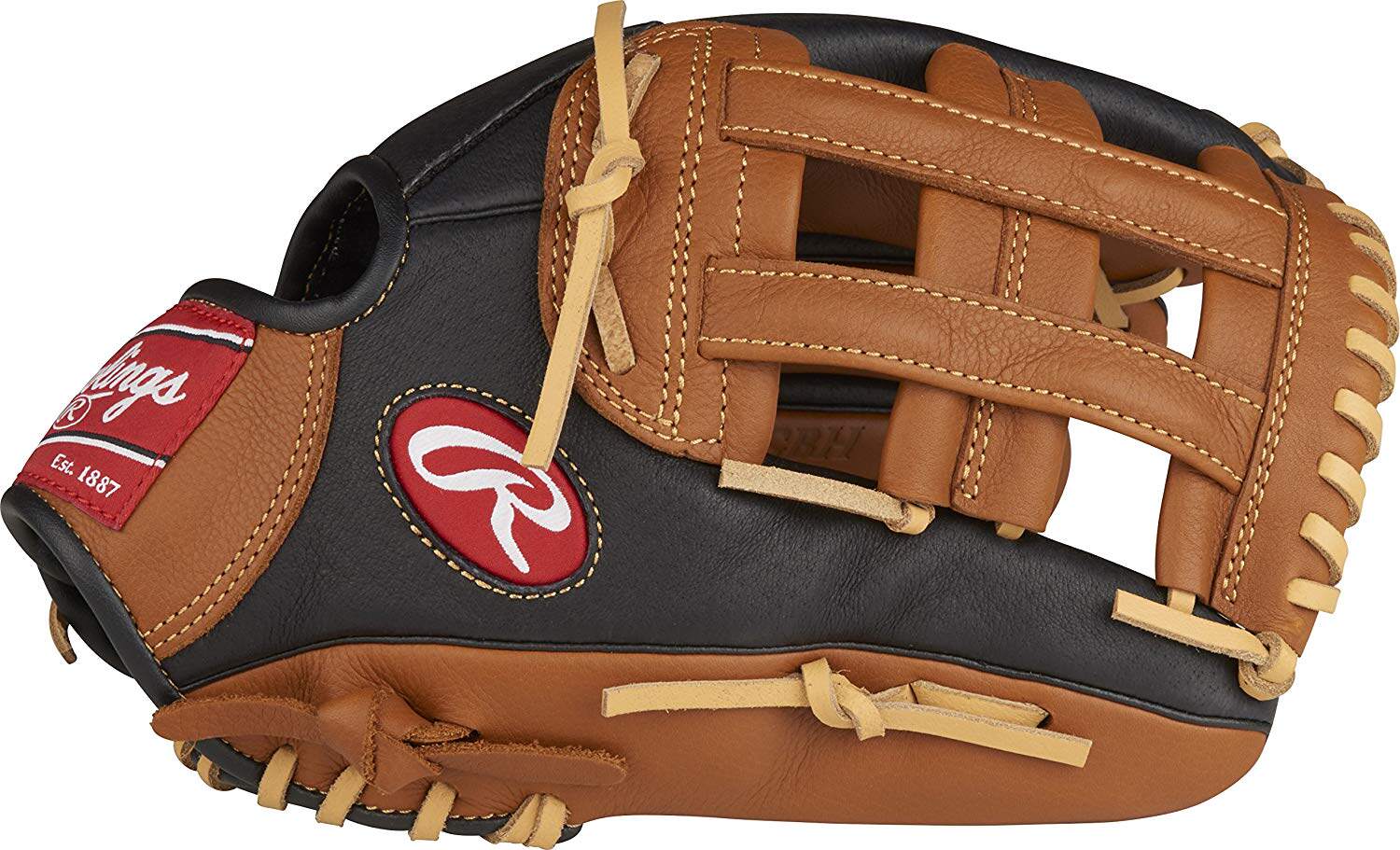 Сша на импорт RAWLINGS начальная школа подростков свиная кожа бейсбол перчатки Подобрать перчатки кувшин 
