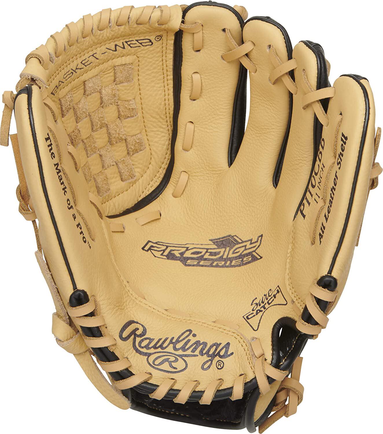 Сша на импорт RAWLINGS начальная школа подростков свиная кожа бейсбол перчатки Подобрать перчатки кувшин 