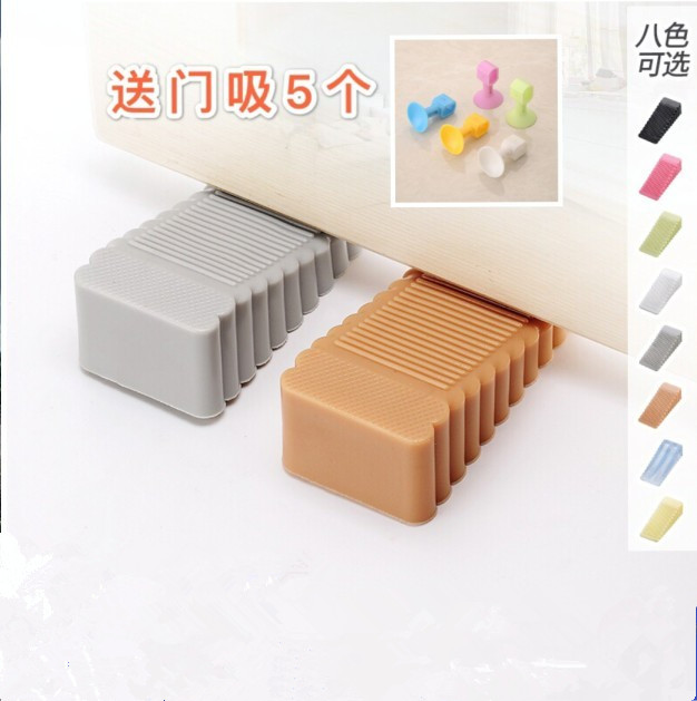 Silicone door blocks the door against punching and silent door block door block door prevention door to anti - collision