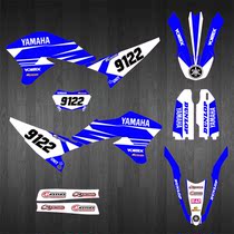 2008 09 10 11 12 13 14 15 Yamaha WR250R WR250X decals foil car decals