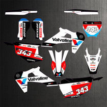 19 20 21 22 Husqvarna TC 250 300 350 motocross decals decals car decals