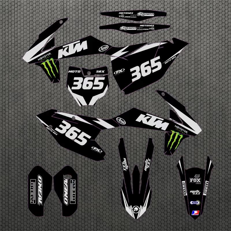 Kwieth K16 450250 Huayang K6R T2 T2 T4 cross-country locomotive with applique sticker car sticker film