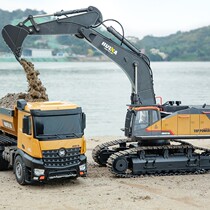 Wire Exchange 592 Engineering Car Model Remote Control Alloy Excavator Children Digger Electric Digger Electric Dig Car Can Dig Sand