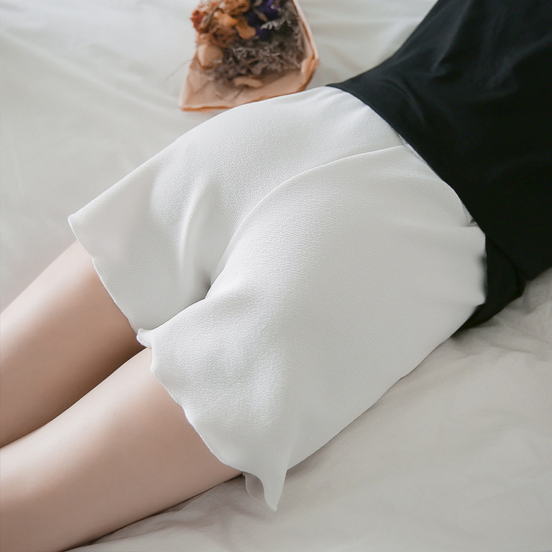 Pregnant women's shorts, summer wear, safety pants, three-point pants, pregnant women's fungus, fashion belly-supporting shorts, thin section, hot mom summer