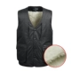 Mùa thu và mùa đông trung niên lông một chiếc áo len dày cotton ấm áp vest nam da cừu thật vest vai cha áo thun ba lỗ