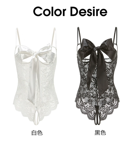 Сексуальное кружевное нижнее белье, комплект, колготки, пижама, униформа