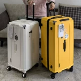 Японский вместительный и большой универсальный чемодан, 40 дюймов, увеличенная толщина