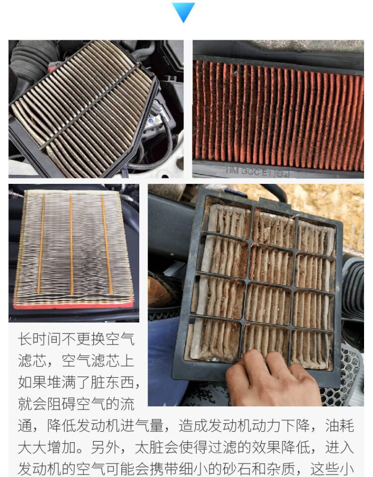 Suitable for Changan UNIV air conditioning filter element Air Grid car maintenance engine air intake air filter 1.5T original factory upgrade