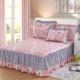 Dày giường váy cotton bông khăn trải giường một mảnh bảo vệ tay áo bông Simmons 1,2m giường đặt 1.5m1.8 - Váy Petti váy giường