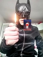 Беспроводной HD 吃货蝙蝠侠百特曼祝福视频打火机兄弟闷网红生日祝福喊话整活抽象