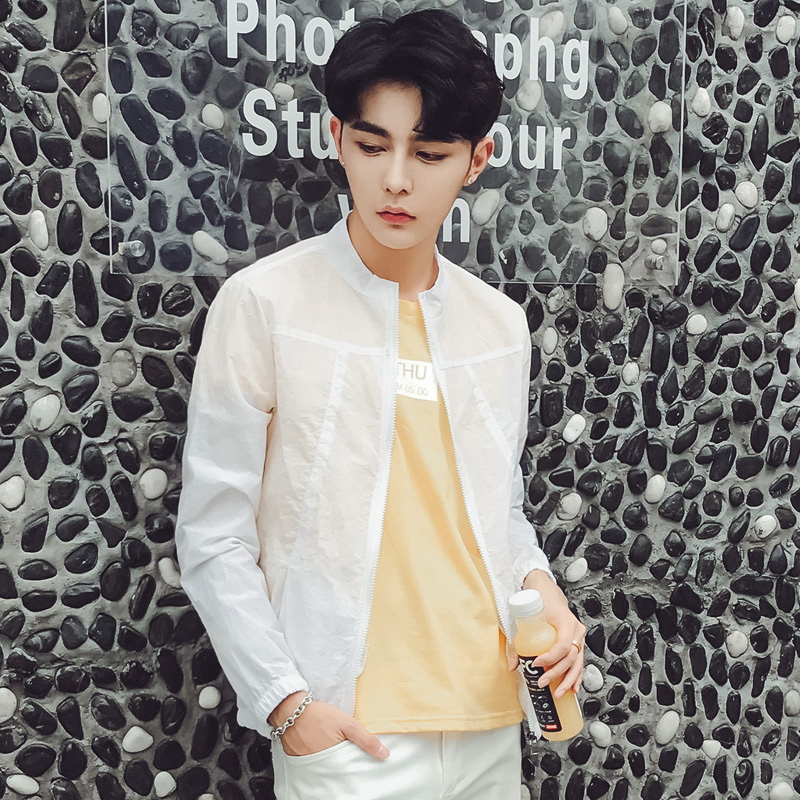 Small Size Men's Summer Couple's Sun Protection Jacket, 155cm Height, S Size, XS Size, Slim Fit Couple's Ultra-Thin Sun Protection Jacket