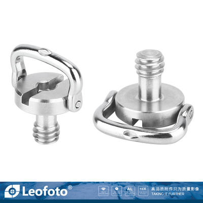 Leofoto pan-tilt quick-release plate stainless steel upgraded version with widened hand-held locking 1/4 universal screws