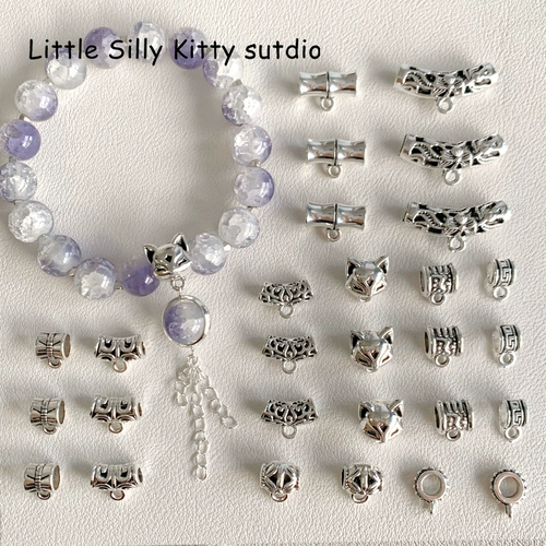 Металлические бусины, браслет из бисера ручной работы, аксессуар, аксессуары, тройник, DIY