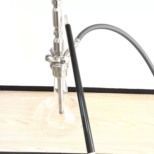 Большой высококлассный арабский кальян из нержавеющей стали, Германия, полный комплект