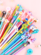 Creative cartoon gel pen student girl small fresh pen cute super cute girl heart net red gel pen set