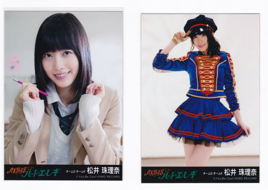 AKB48松井珠理奈生写照片SKE48剧场版特典生写可挑选历年生写日本偶像