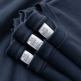 Хлопковая однотонная футболка с коротким рукавом подходит для мужчин и женщин