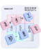 Digital Huarongdao Sliding Puzzle Magnetic Version Math Building Blocks Primary School Students Luban Lock Educational Toys Magnetic Building Blocks