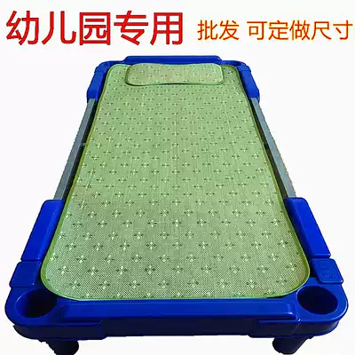 Children's Mat kindergarten special summer small cool mat crib nap student Linen straw mat customized wholesale