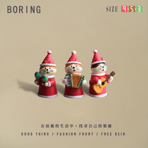 Long Zhong debuts band cat ornaments living room desktop decorations New Years Day Spring Festival New Years Eve festive props gifts