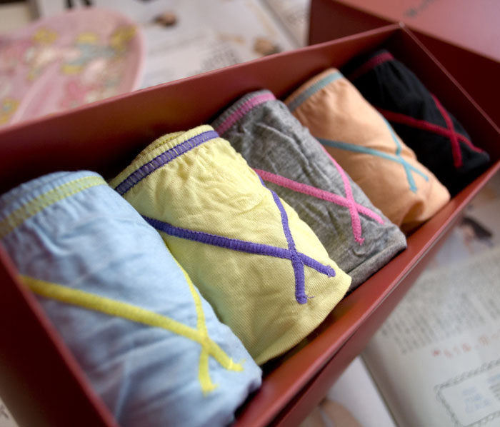 Slip jeunesse simple en coton - Ref 669136 Image 28