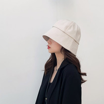 Bucket hat female Japanese minority Joker Spring Summer small head beggar hat Korean hat Net red sunshade fisherman hat