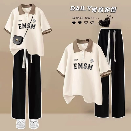 Летняя одежда, футболка polo, комплект для школьников, для средней школы, 13 лет