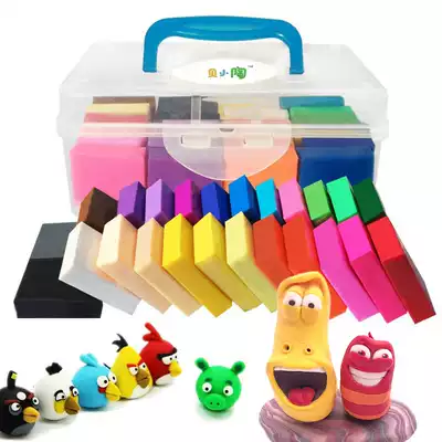 Clay set 24 color clay Non-plasticine diy student kindergarten training course clay