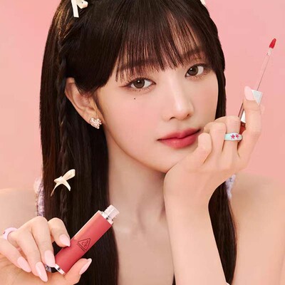 【官方正品】3CE奶唇泥 唇釉唇彩口红哑光铁锈棕女生礼物 T