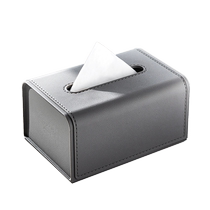 Shuaishi Spring Tissue Box Living Room High-end Light Luxury Coffee Table Storage Box Bedroom Desktop Creative Internet Celebrity Paper Box