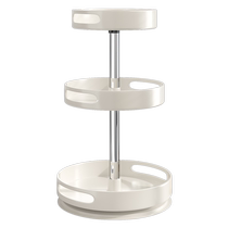 Shuaishi Kitchen Rotating Condiment Storage Rack Countertop Multifunctional Corner Oil Salt Sauce Vinegar Condiment Storage Rack Box