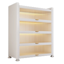 Shuaishi kitchen rack floor-standing multi-layer household multi-functional storage cabinet wall-mounted pots and bowls dining side storage cabinet