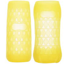 Pigeon wide mouth silicone bottle cover baby standard caliber bottle protective cover glass bottle anti-fall cover accessories