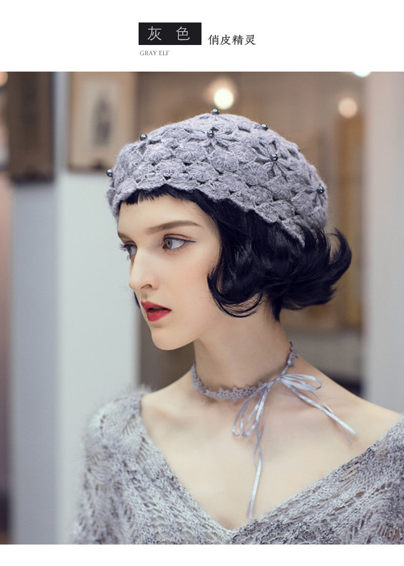 Chapeau pour femme en Mohair - Ref 3234302 Image 14