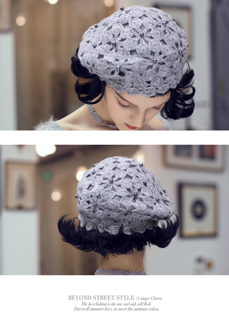 Chapeau pour femme en Mohair - Ref 3234302 Image 16