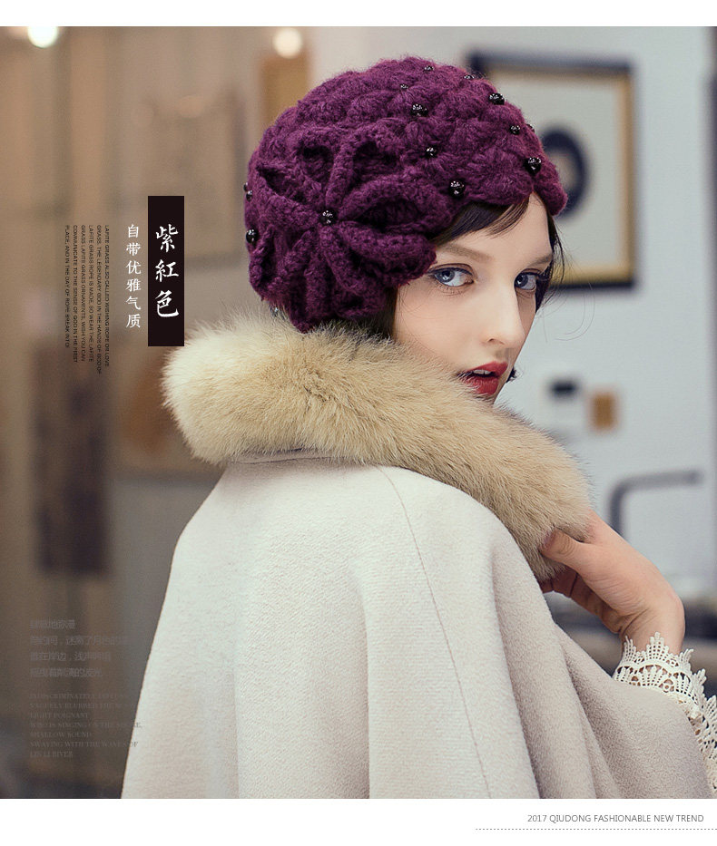 Chapeau pour femme en Mohair - Ref 3234257 Image 8