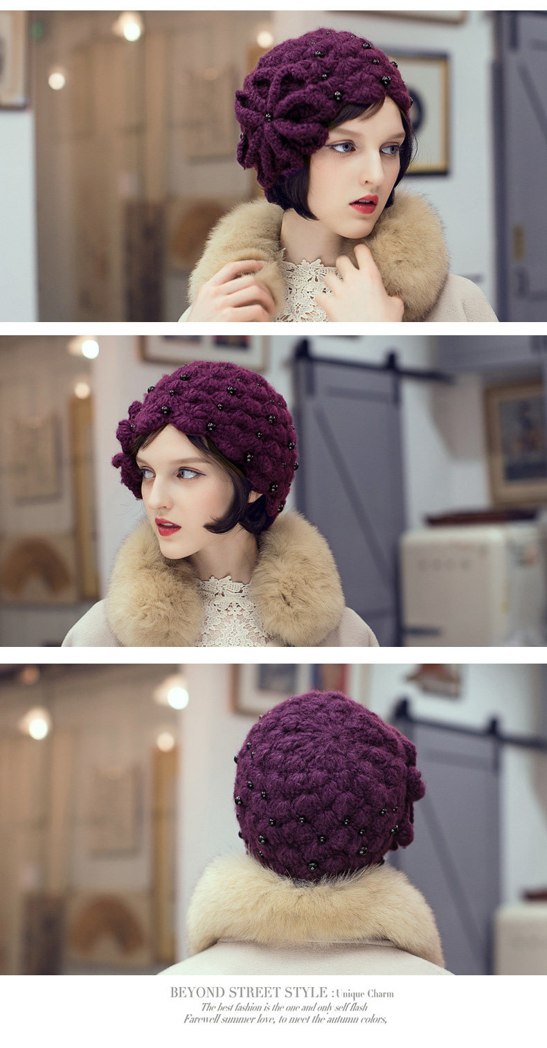 Chapeau pour femme en Mohair - Ref 3234257 Image 17