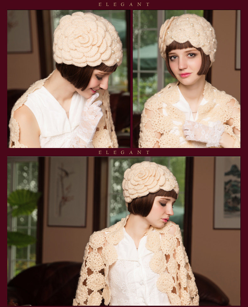 Chapeau pour femme en Mohair - Ref 3234197 Image 24