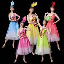 Opening dance Modern dance to serve female adult new youth dance suit Atmosphere China Wind Choir Dance suit