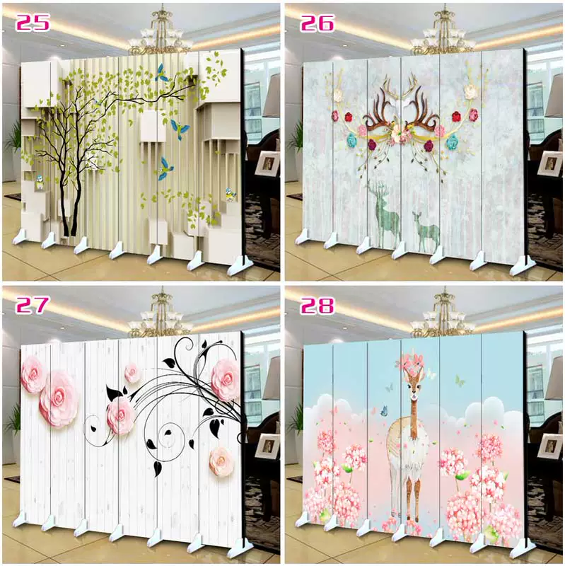 Hellokitty Phân vùng màn hình Hello Kitty thời trang phòng khách hiên nhà Phim hoạt hình trẻ em YY neo nền - Màn hình / Cửa sổ