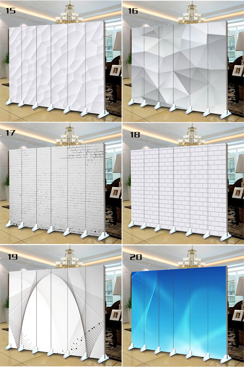 Màn hình văn phòng vách ngăn phòng khách đơn giản hiện đại công ty phòng ngủ gỗ rắn di động vải màn hình hiên gấp phong cách châu Âu - Màn hình / Cửa sổ bình gỗ phong thủy