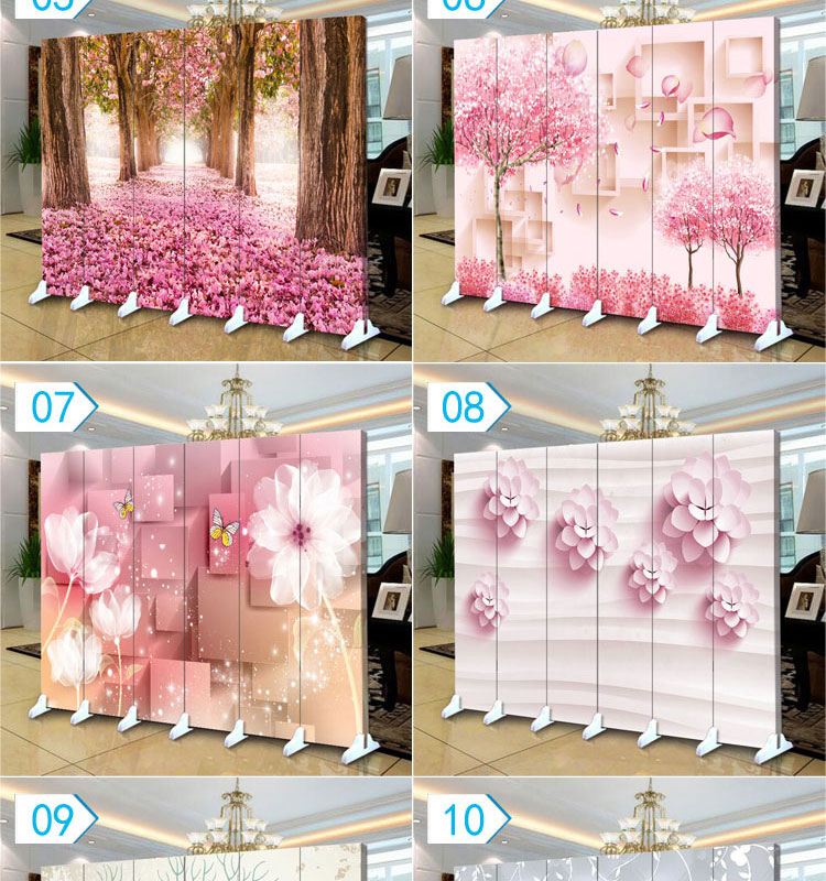 Màn hình phân vùng màn hình gấp tùy chỉnh hoa 3D trừu tượng hiện đại tối giản khách sạn phòng khách văn phòng phòng ngủ phòng khách cửa ra vào - Màn hình / Cửa sổ bình phong đẹp
