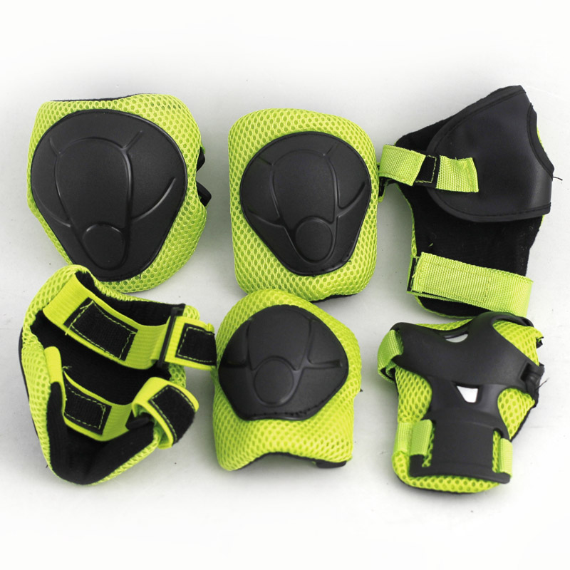 Special price soft 4-7-year-old male and female child wheel sliding skateboard ski sports protective gear 6 pieces for small code kneecap
