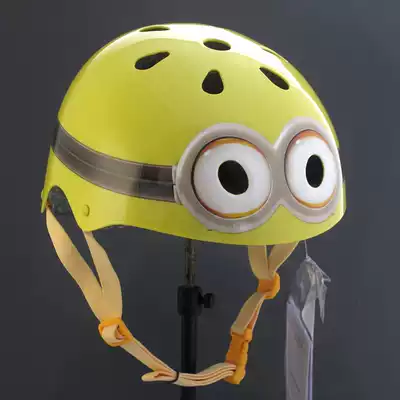 Foreign trade factory Good Goods small yellow big eye cute children roller skateboard sports helmet V11 S XS XS