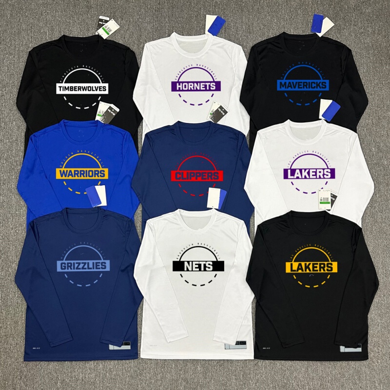 2526 Season Lakers Basketball Long-Sleeve Men's Warriors Training Uniform Mavericks Shooting Warm-Up Basketball Uniform Quick-Drying 2526 Season Lakers Basketball Long-Sleeve Men's Warriors Training Uniform Mavericks Shooting Warm-Up Basketball Uniform Quick-Drying