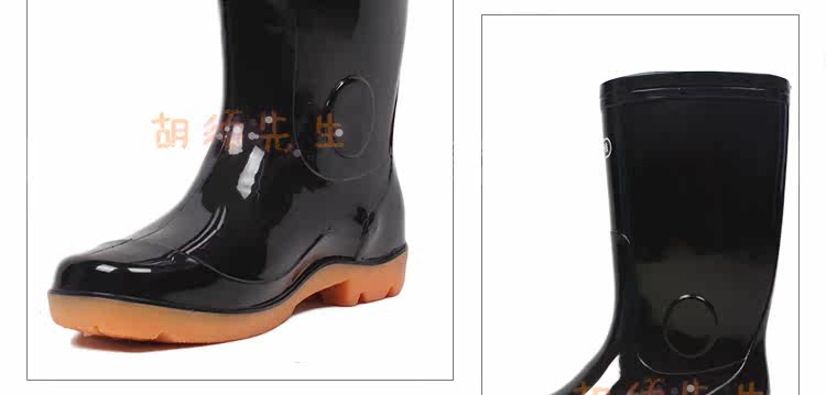 Chaussures - bottes caoutchouc homme pour hiver - semelle tendon - Ref 972677 Image 34