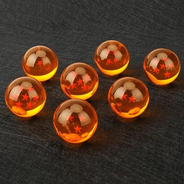 Với đoạn của Dragon Ball xung quanh cơ sở anime Goku tay 7 món quà Dragon Ball pha lê Dragon Dragon - Capsule Đồ chơi / Búp bê / BJD / Đồ chơi binh sĩ bup be lol